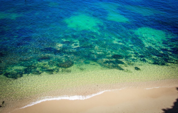 les eaux turquoises de l'agarve voyage portugal