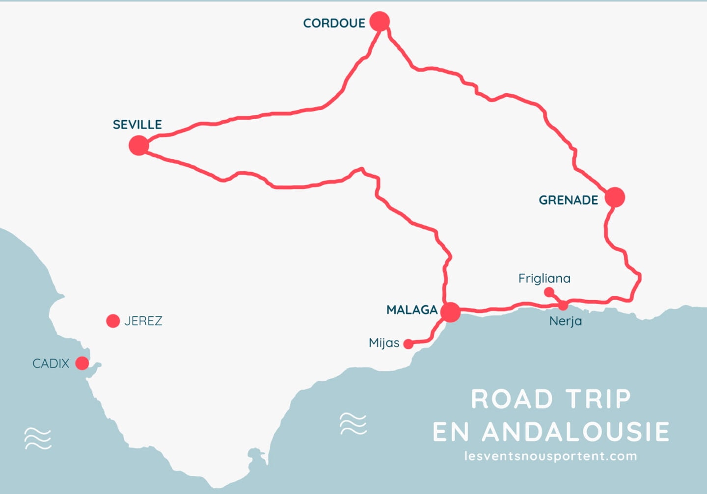 Road trip en Andalousie, voyager en Espagne